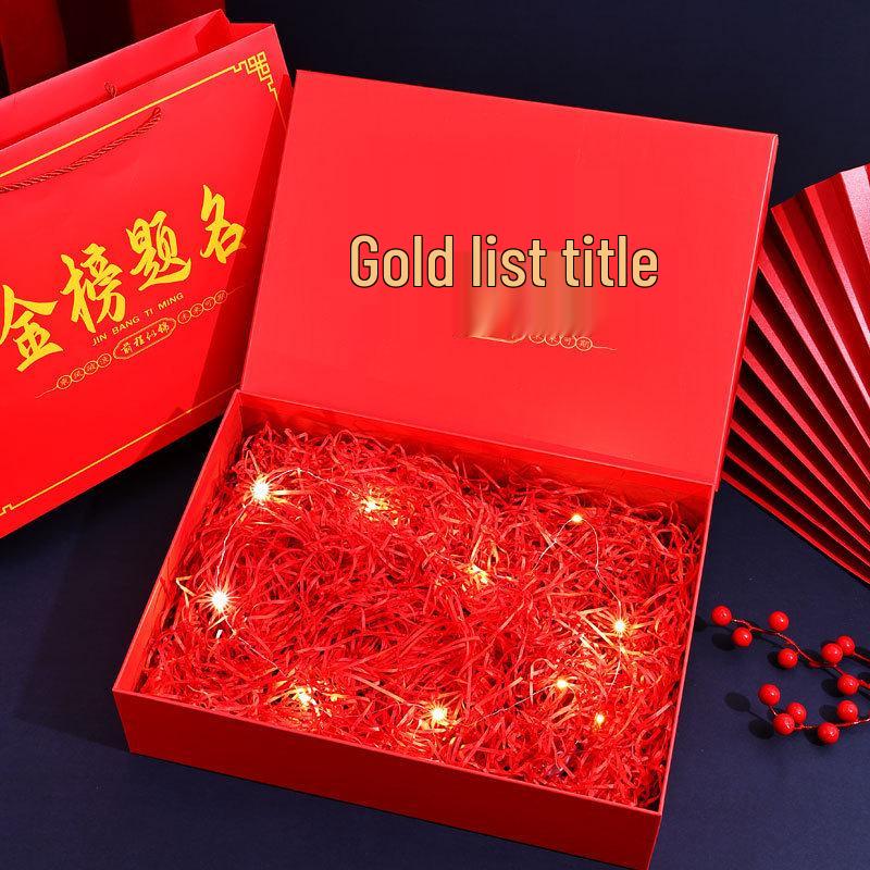 Wangzai Success Gift Box: Inspire Middle & College Exam Grads with Engraved Cola & Creative Card Elementary School Exam Set