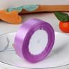 2.5cm Polyester Satin Ribbon for Cake Decoration, DIY Handmade Gift Box, and Gift Packaging.