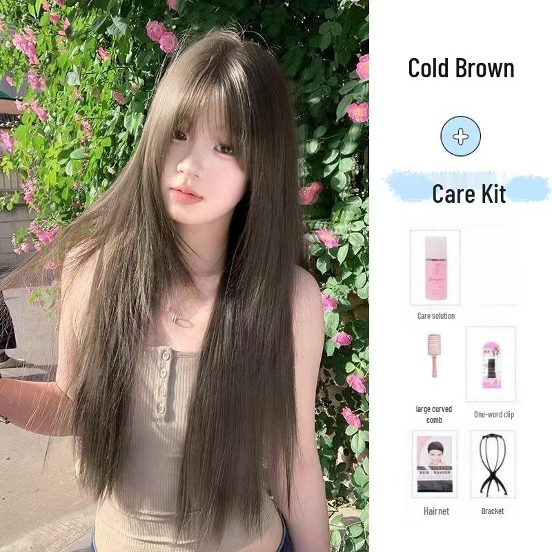 Vintage Baby Dreamlike Wig: Long, Age-Reducing Lolita Style for Women - Full Head with Elegant Atmosphere
