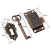 Accessori Serratura Cassetto Scatola Piccola Antica Classica