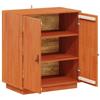 Sideboard Wax Brown 65.5 x 40 x 75 cm Solid Pine Wood