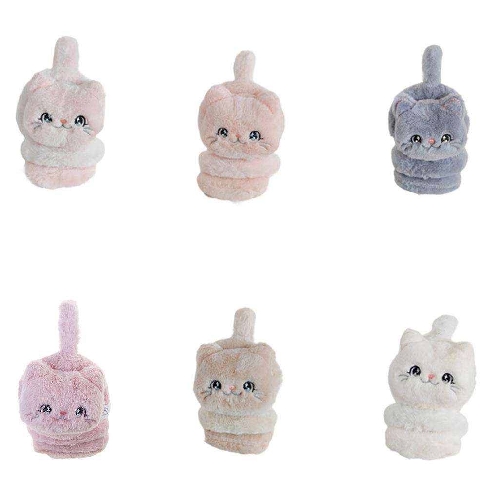 Plush EarMuffs for Girls and Kids Ear Warmer Furry Headband for Winter Christmas New Year Birthday Gifts