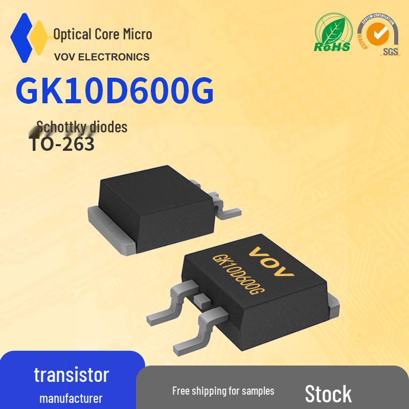 600V Silicon Carbide Schottky Diode TK10D600G TO-263