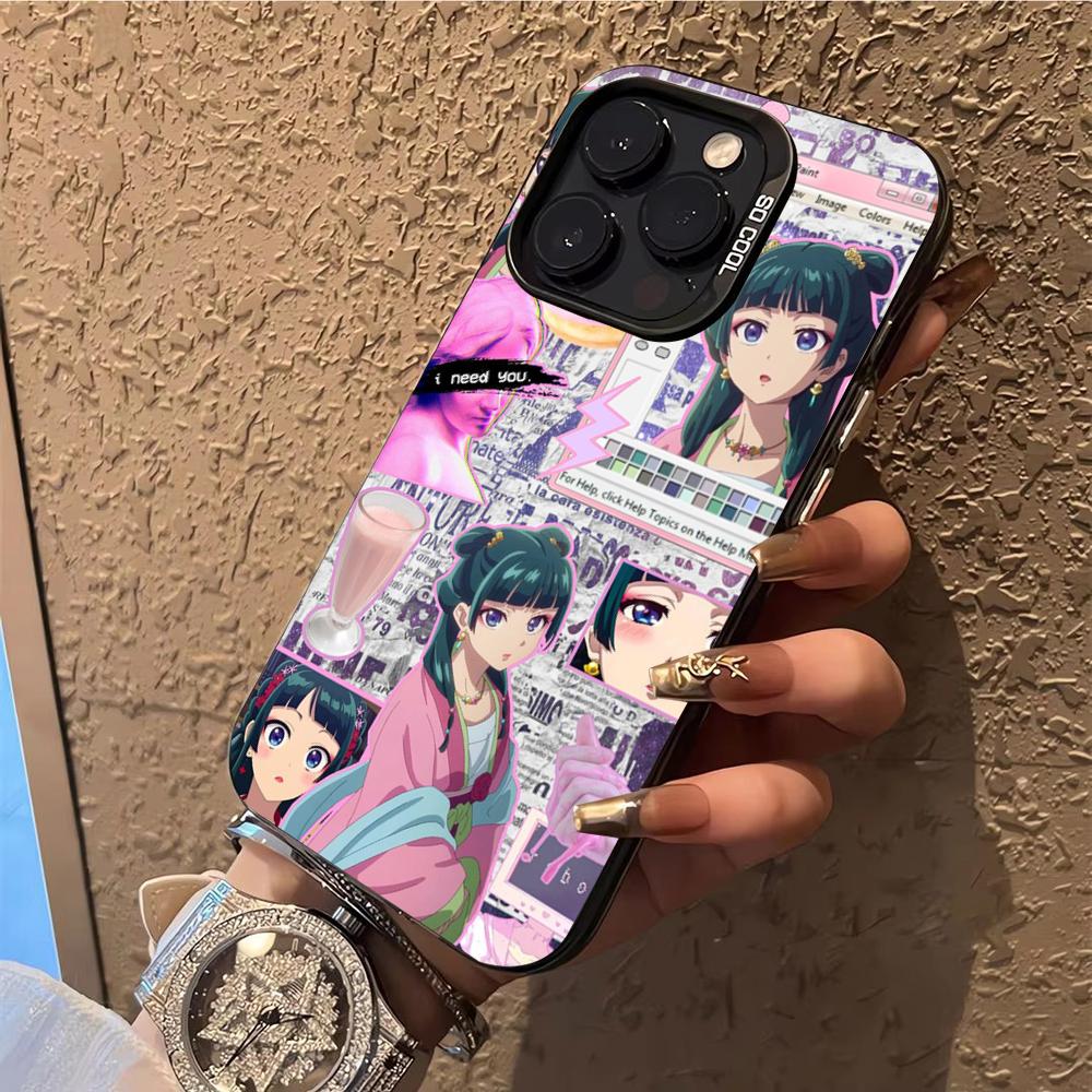 Apothecary Diaries Maomao Phone Case  Phone Case For iPhone 14 16 15 11 12 13 Pro Max Mini Plus Shockproof Cover