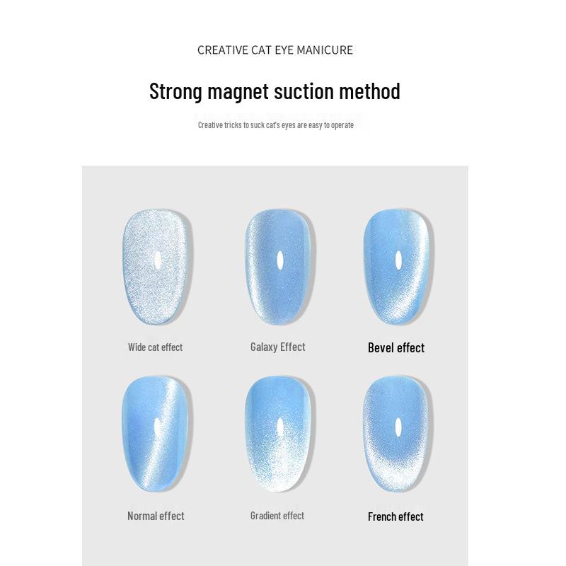 Nail Art Double-Ended Magnetic Stick for Cat Eye Gel