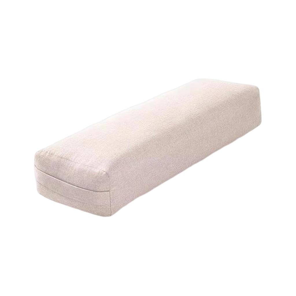 Professional Yoga Bolster with Carry Handle Pillow for Legs Restorative Yoga 