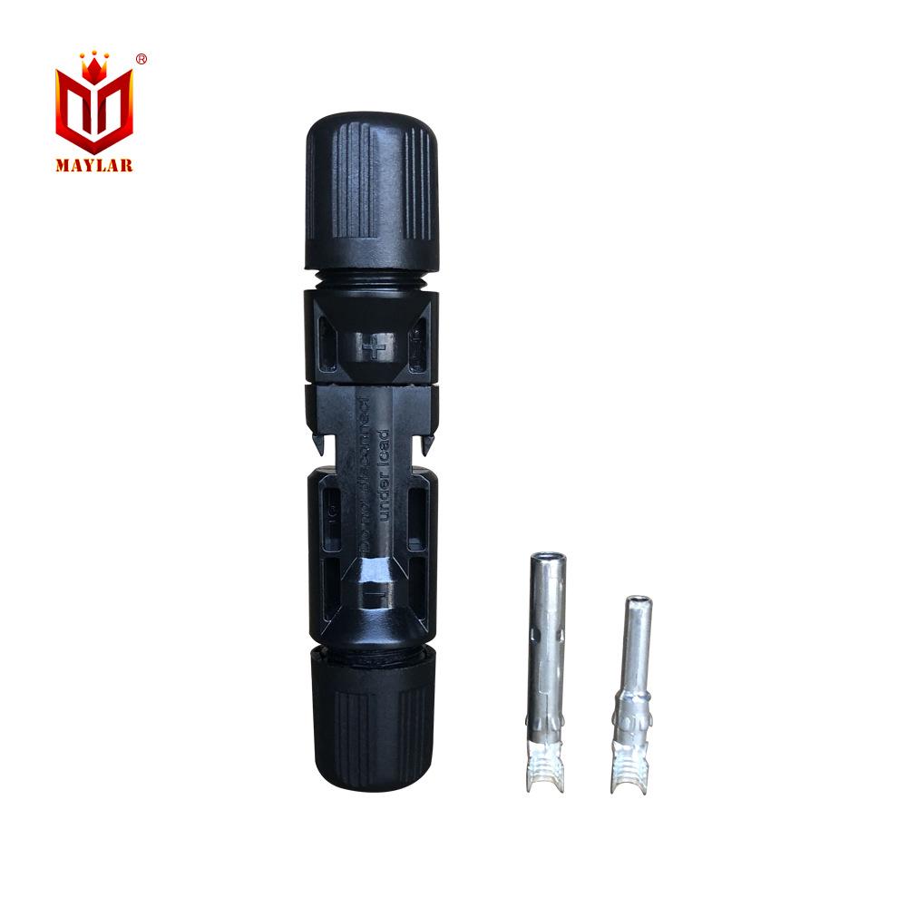 MC4 Photovoltaic Connector for Cable End - PC+Nylon Insulation Material