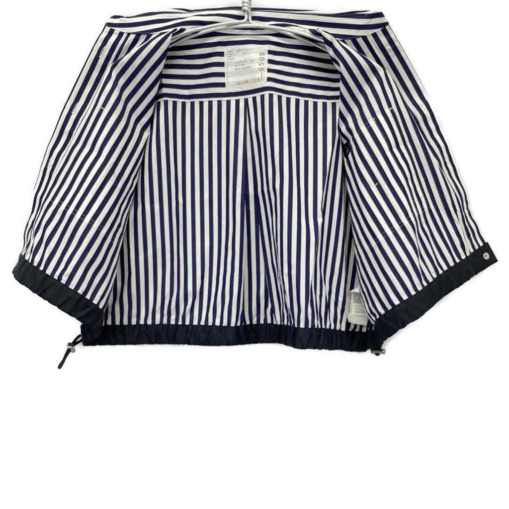 sacai 23-06505 23 Stainless Steel Blue x White Thomas Mason Striped Short Sleeve Shirt tops 1 Blue x whiteUsed