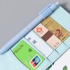Practical 6 Ring Binder Planner Notebook Cover A5/A6 Refillable Loose Leaf Journal Notepad Cover Waterproof for Girls