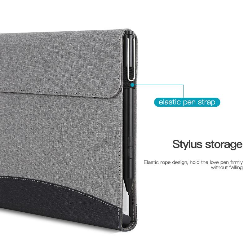 For Microsoft Surface Pro 10/9/8 Case Stand Wallet Function Laptop Leather Cover