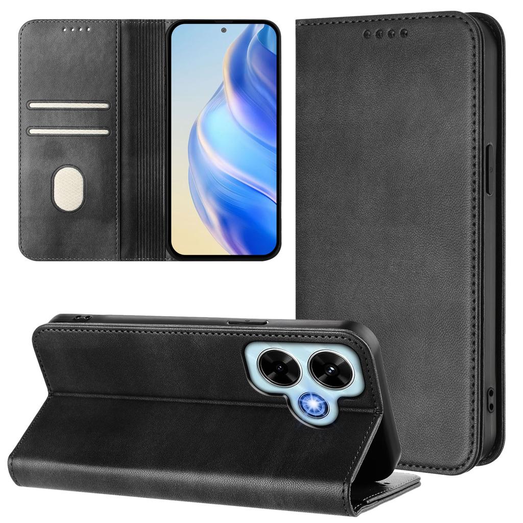 Leather Flip Wallet Phone Case For Redmi Note 13 12 Pro Plus 13 12 11 Pro 13 12S 12 11S 11 Cards Holder Protect Cover