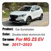 For MG ZS EV 2017-  Anti-UV Car Full Window Sunshade Coverage Sunshade Cover Protection Board Indoor Auto Accessories