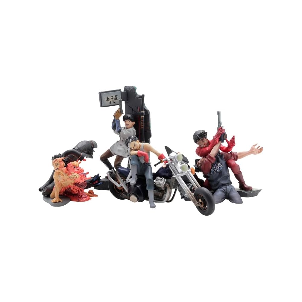 Kaiyodo miniQ AKIRA PART.2 Tetsuo (Rereleased in 2025) Pre-painted Complete Figures, Box of 6, MQN040B