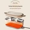 Portable Electric Heated Lunch Box – Insulated, Water-Free, Self-Heating for Students & Office Workers
