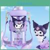 Bouteille d'eau réutilisable avec paille Sanrio Melody en Tritan avec joint étanche pour enfants et adultes