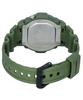Casio Standard Illuminator Digital Grünes Harzarmband Quarz W-219HC-3B Herrenuhr