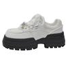 Popular Versatile Little White Shoes Women's Muffin Platform Dad Shoes 2025 Spring and Autumn Super Hot New Niche Heightening Sports Shoes