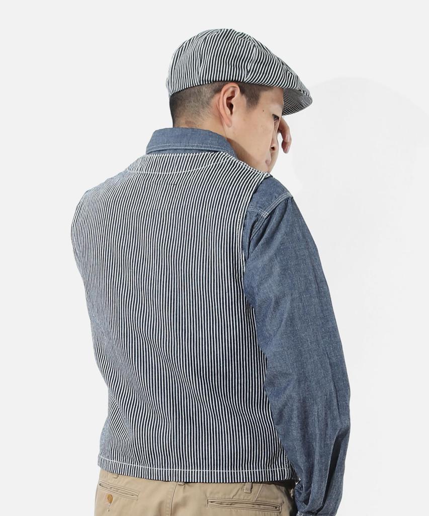 KOJIMA GENES Casquette Basic Made in Japan Men Hat Cap Okayama Denim One Wash Hickory RNB-986