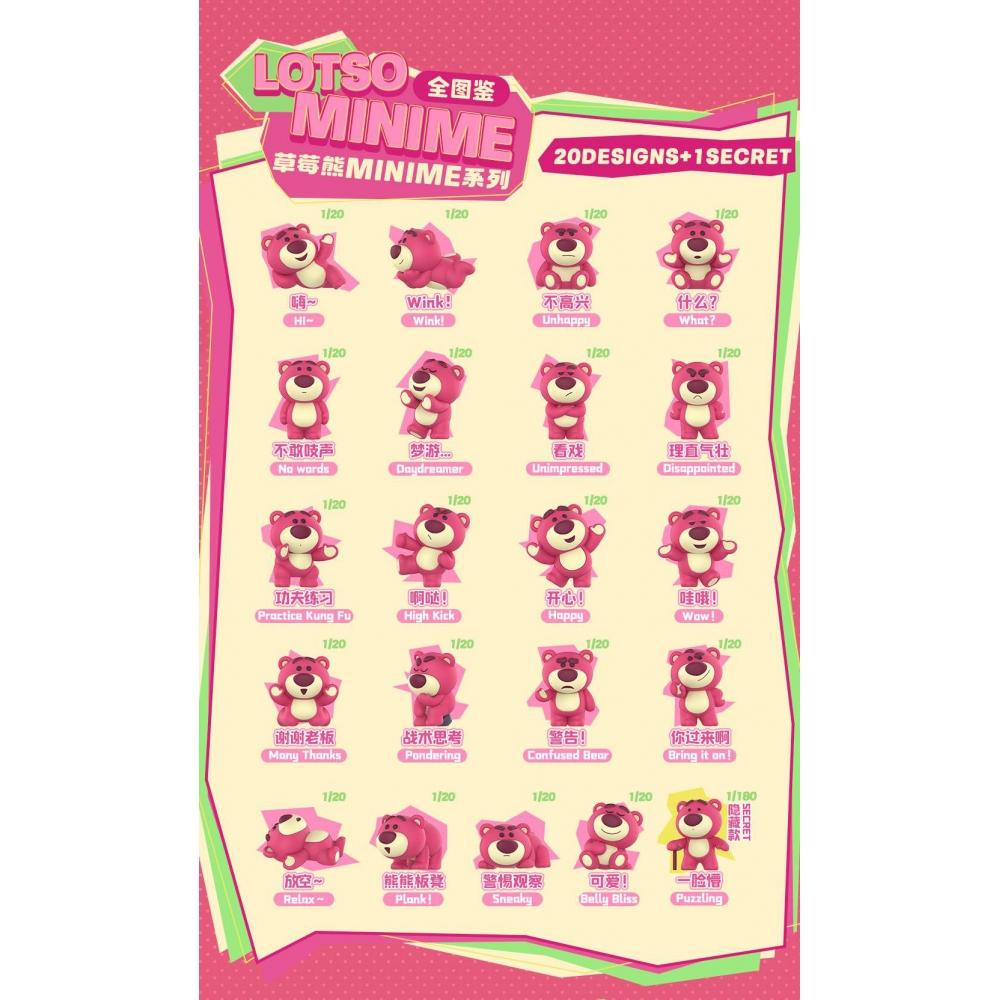 Toy Story Blindbox Lotso Mini Me 1box 20pcs