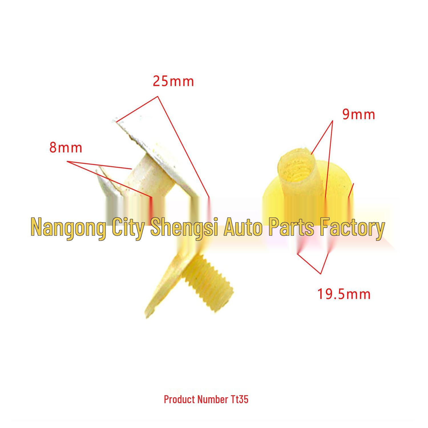 

Universal Car Trim Panel Anti-Slip Clips for Floor Decoration Large