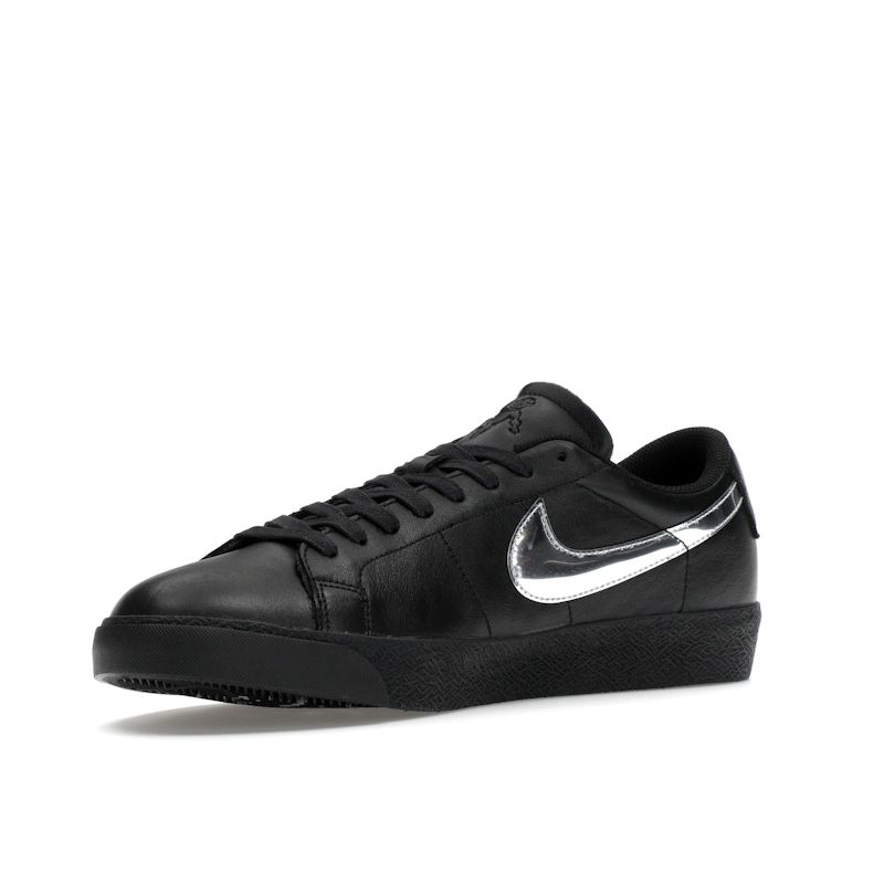 Dancer Skateboards x Nike Zoom Blazer Low SB Negru Argintiu Metalic Adidași Unisex HJ6703-001