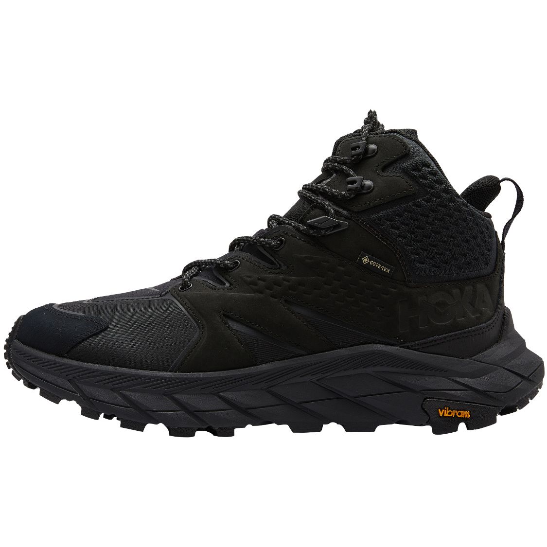 HOKA Anacapa Mid GORE-TEX Черные мужские кроссовки 1122018-BBLC 44
