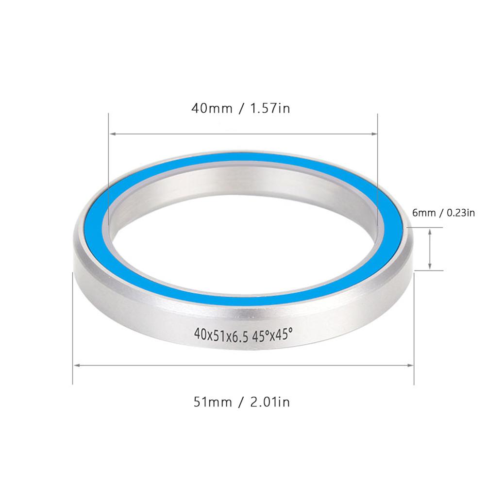 Bicycle Headset Repair Bearings Steel Bicycle Headset Bearing Repair Parts Waterproof Replacement Bike Accessories