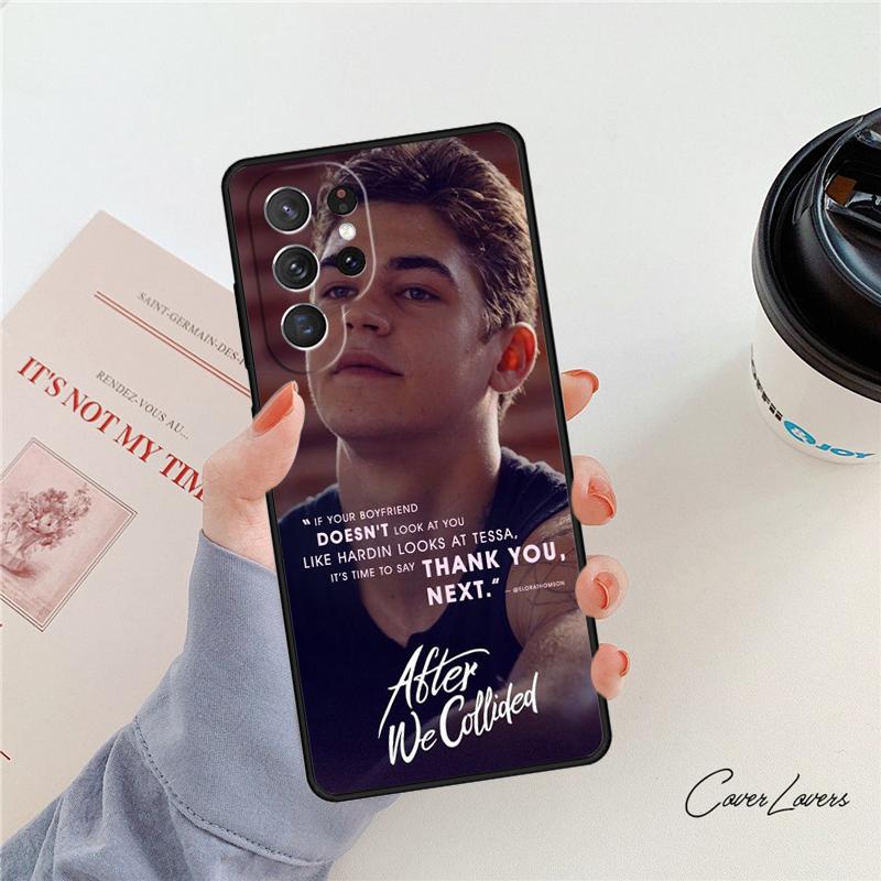 After Hardin Scott Tessa phone case For Samsung Galaxy S24 S25 S23 S22 Ultra Note 10 20 Plus S20 S21 FE Cover