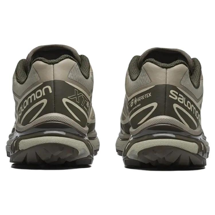 Salomon Xt-6 Gtx Waterproof Low-Top Outdoor Functional Shoes Unisex Shoes Gray Brown 417412