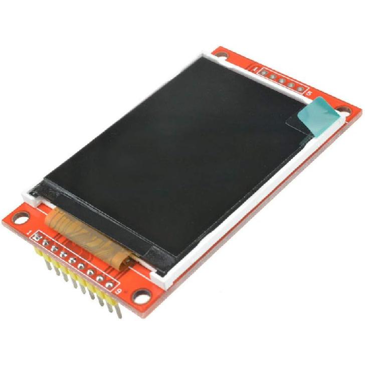 HiLetgo 2.2 Inch ILI9341 SPI TFT LCD Display 240x320 ILI9341 LCD Screen with SD Card Slot for Arduino Raspberry Pi 51/AVR/STM32/ARM/PIC