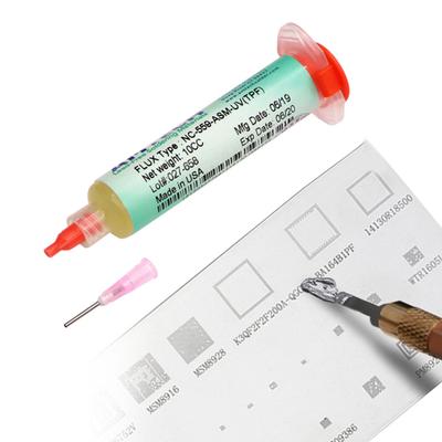 1 Set 10 ml, praktisches bleifreies Lötgel, Flussmittel für die Elektronik-Nacharbeit, Lötfett, Fabrikbedarf