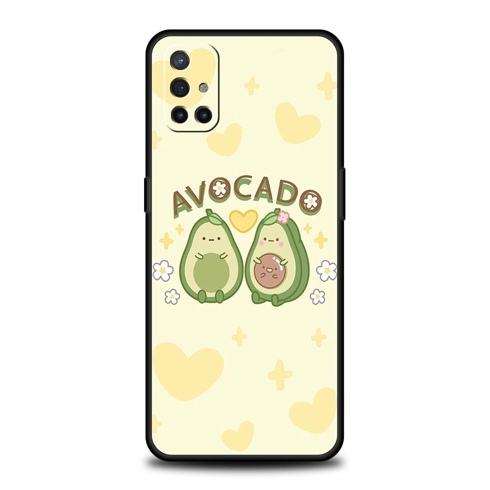 Süße Avocado Handyhülle Für Oneplus 13R 13 12R 11 10T 10R Nord N100 N200 N10 10 9 9R 9RT CE 3 2 Z Pro 5G Weiche TPU Hülle Fundas