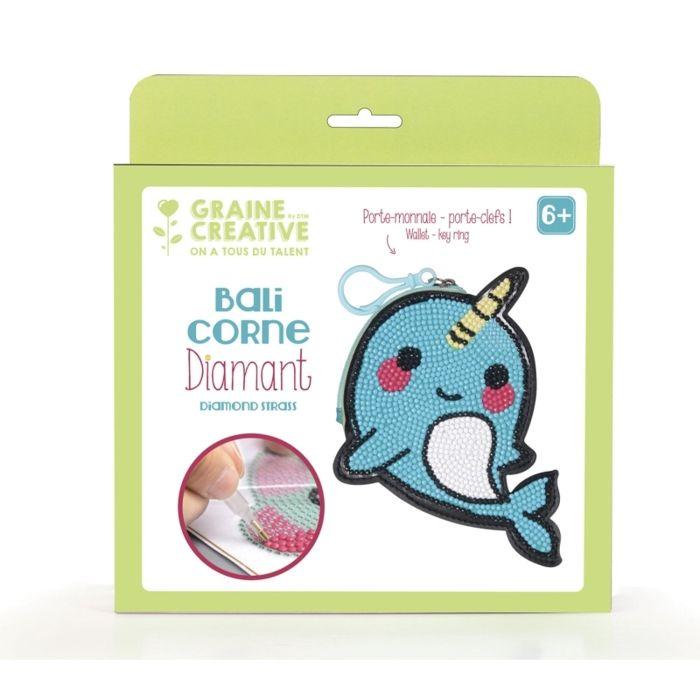 Kit de mosaïque - Balicorne - Porte-monnaie - Vert - Fantaisie - Enfant