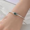 Copper Heart-Shaped Series Zircon Bead Necklace Pendant Beads Fit Charm Bracelet For Women Fine Jewelry Making