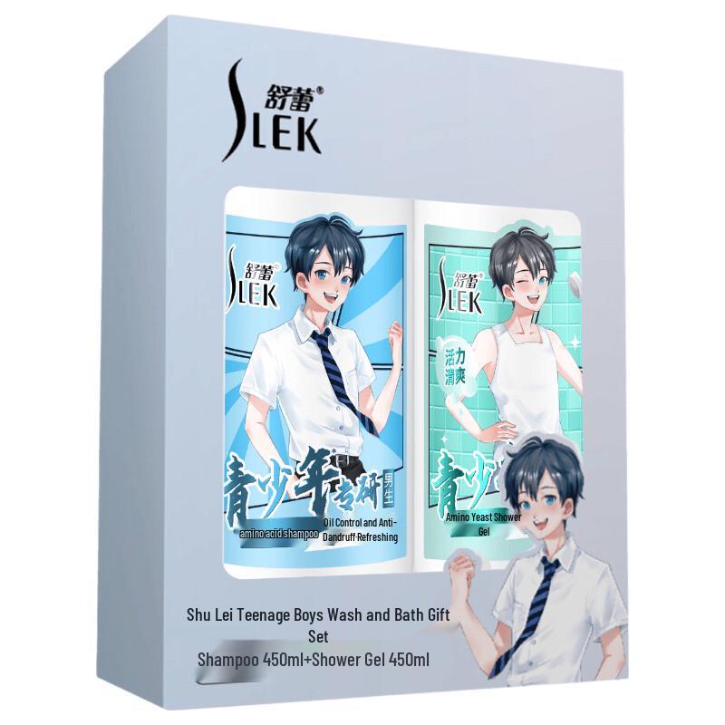 Slek Teen Boys Hair & Body Wash Gift Set