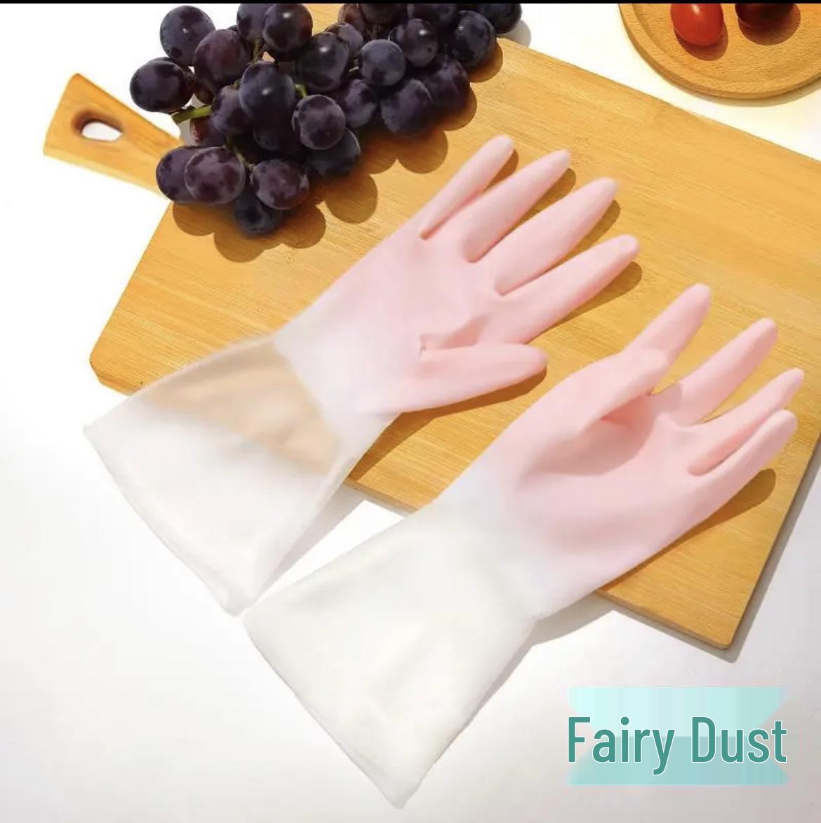 

Прочные Нескользящие Резиновые Перчатки для Мытья Посуды для Кухни, Стирки и Домашних Дел Medium