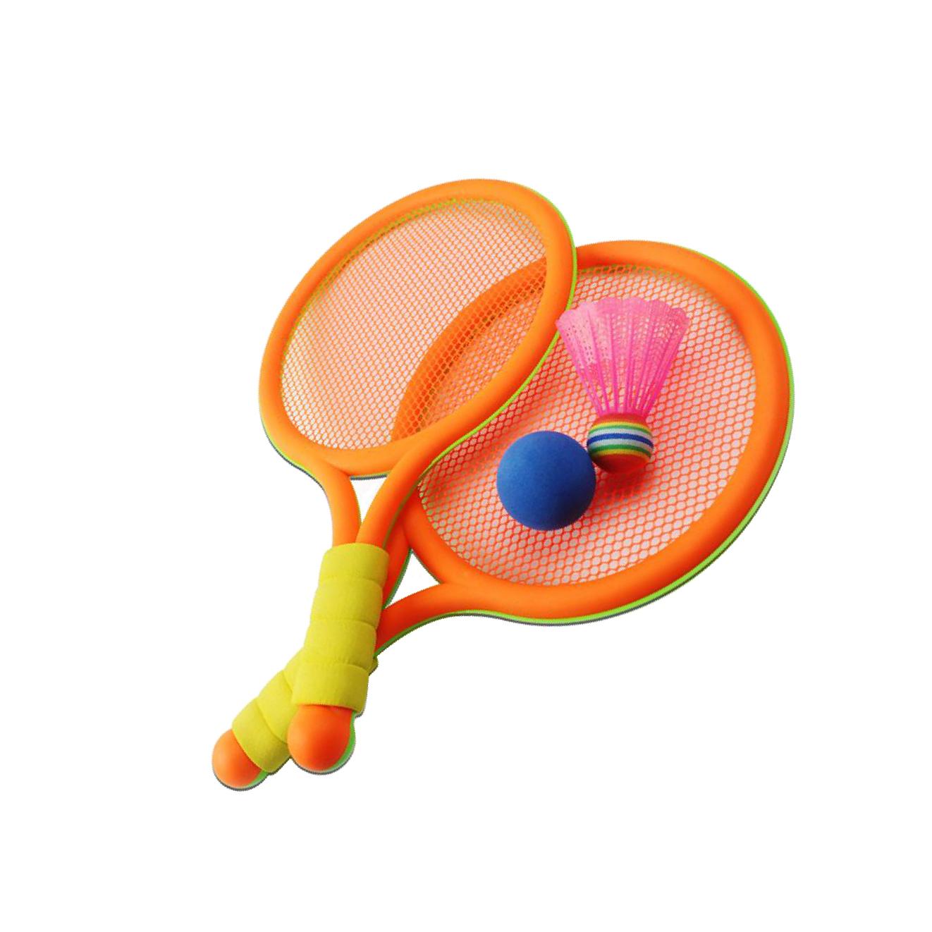 

Colorful Kids Badminton Tennis Rackets Ball Set Garden Outdoor Toys Gift
