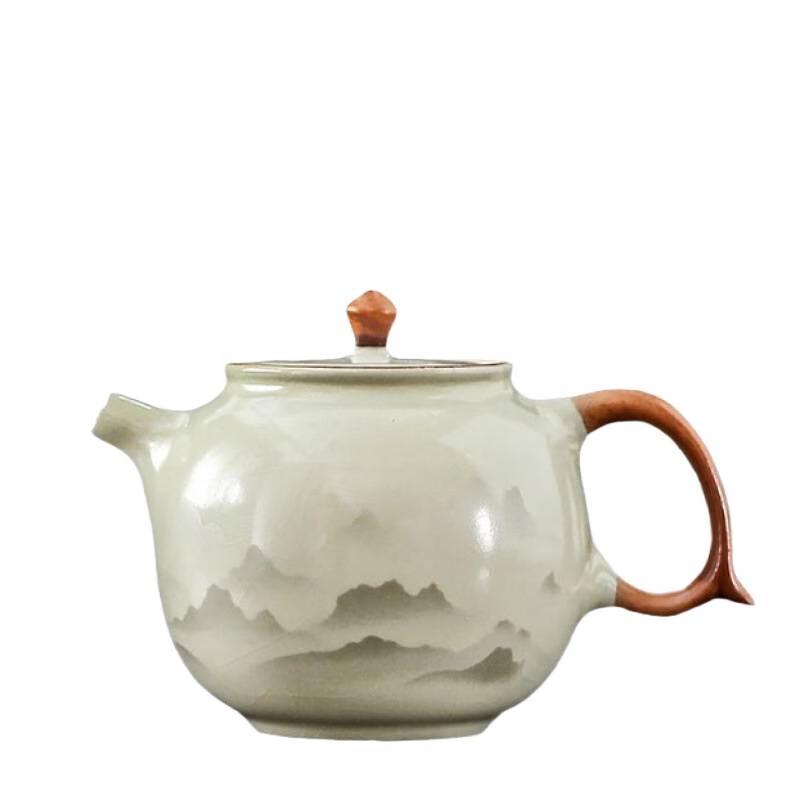 Haofeng Ru Kiln Travel Tea Set