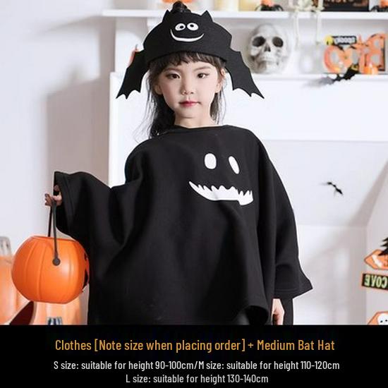 Junran Halloween Kinder Geisterkostüm Umhang und Cape für Jungen und Mädchen