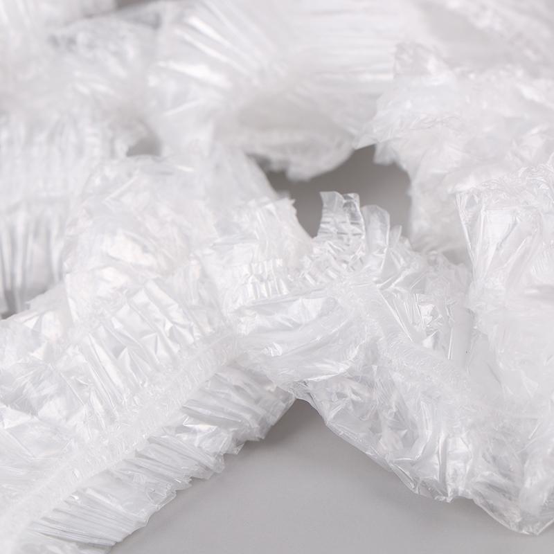 50Pcs Disposable Food Cover Kitchen Packaging Storage Bags Plastic Elastic Wrap Food Covers Fresh-Keeping Lid Plate