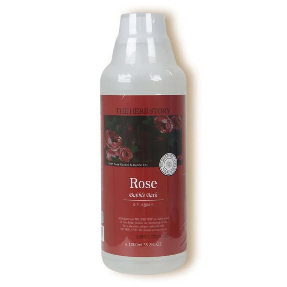 HS Herb Story Bubble Bath Rose 1000ml 010873