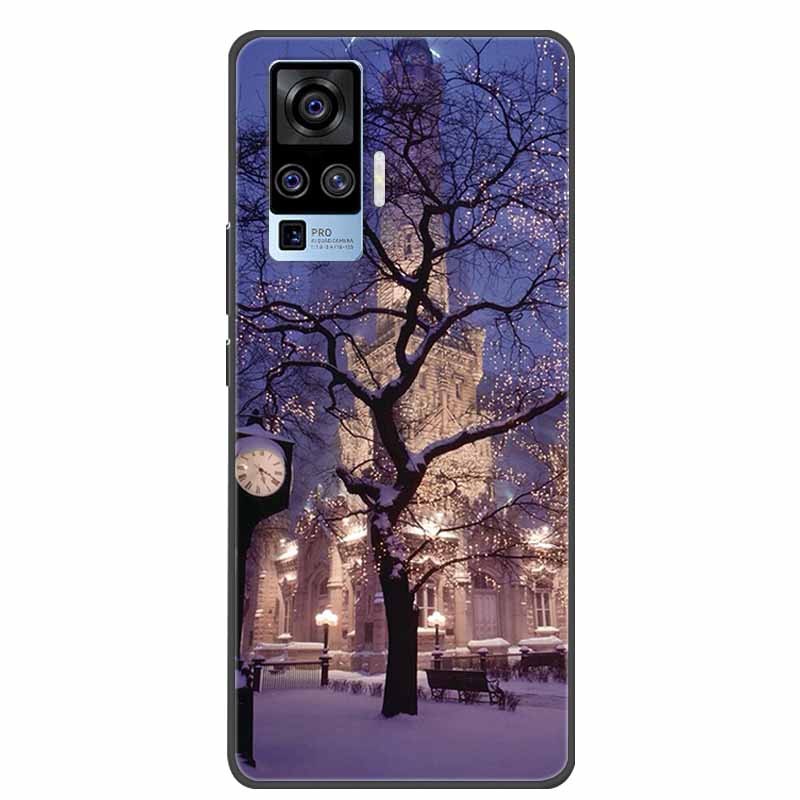 Für Vivo X50 Pro Hülle Cartoon TPU Weiches Silikon Handyhüllen für Vivo X50 Pro Plus Pro+ Abdeckung für Vivo X50 5G V2001A Süße Coque