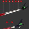 Heavy Type Stainless Steel Fishing Rod Ground Spikes Anchors for Secure Outdoor Angling Support In Lake River