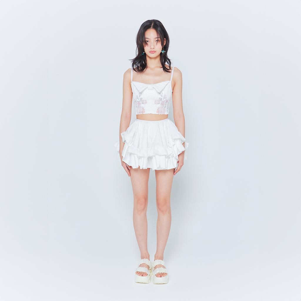 Leobyui White Cloud Skirt