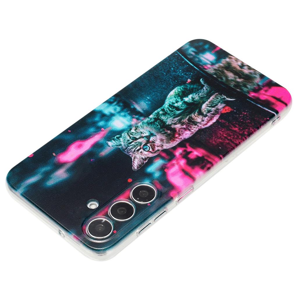 For Samsung Galaxy A35 5G Soft TPU Case Pattern Printing Shockproof Phone Cover