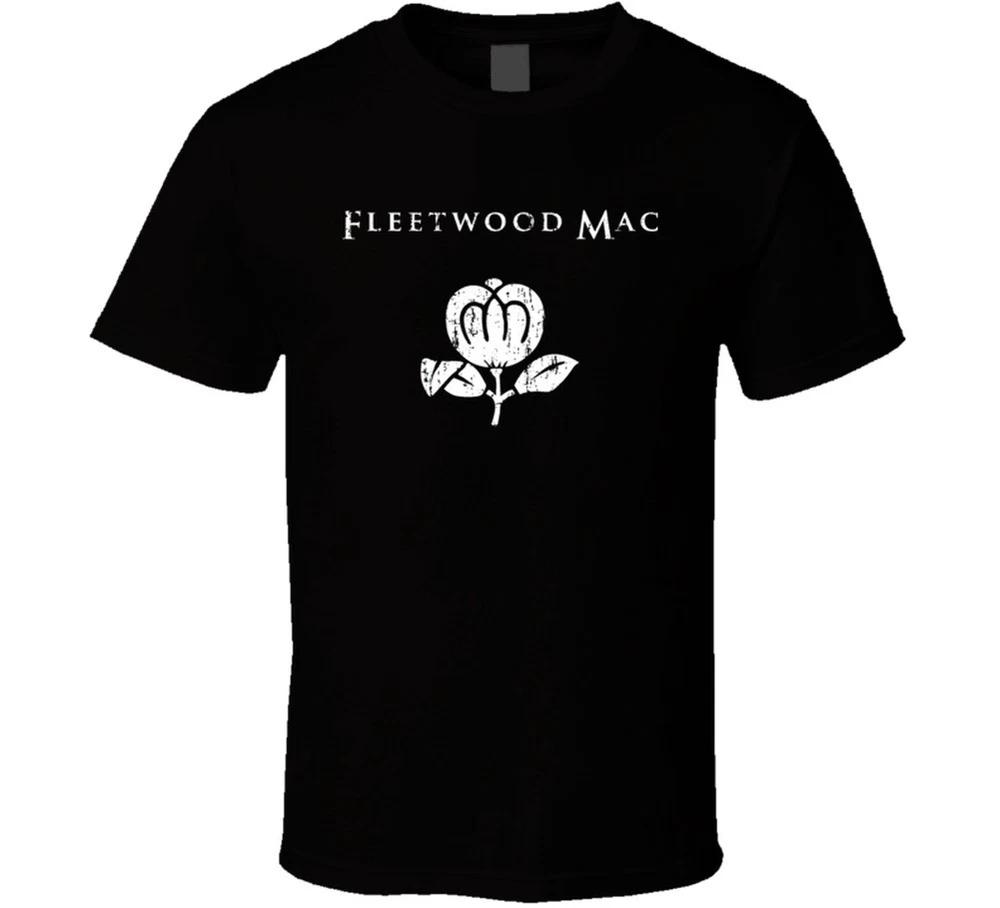 Fleetwood Mac 70s Classic Rock N Roll Vintage Worn Look Music T Shirt S
