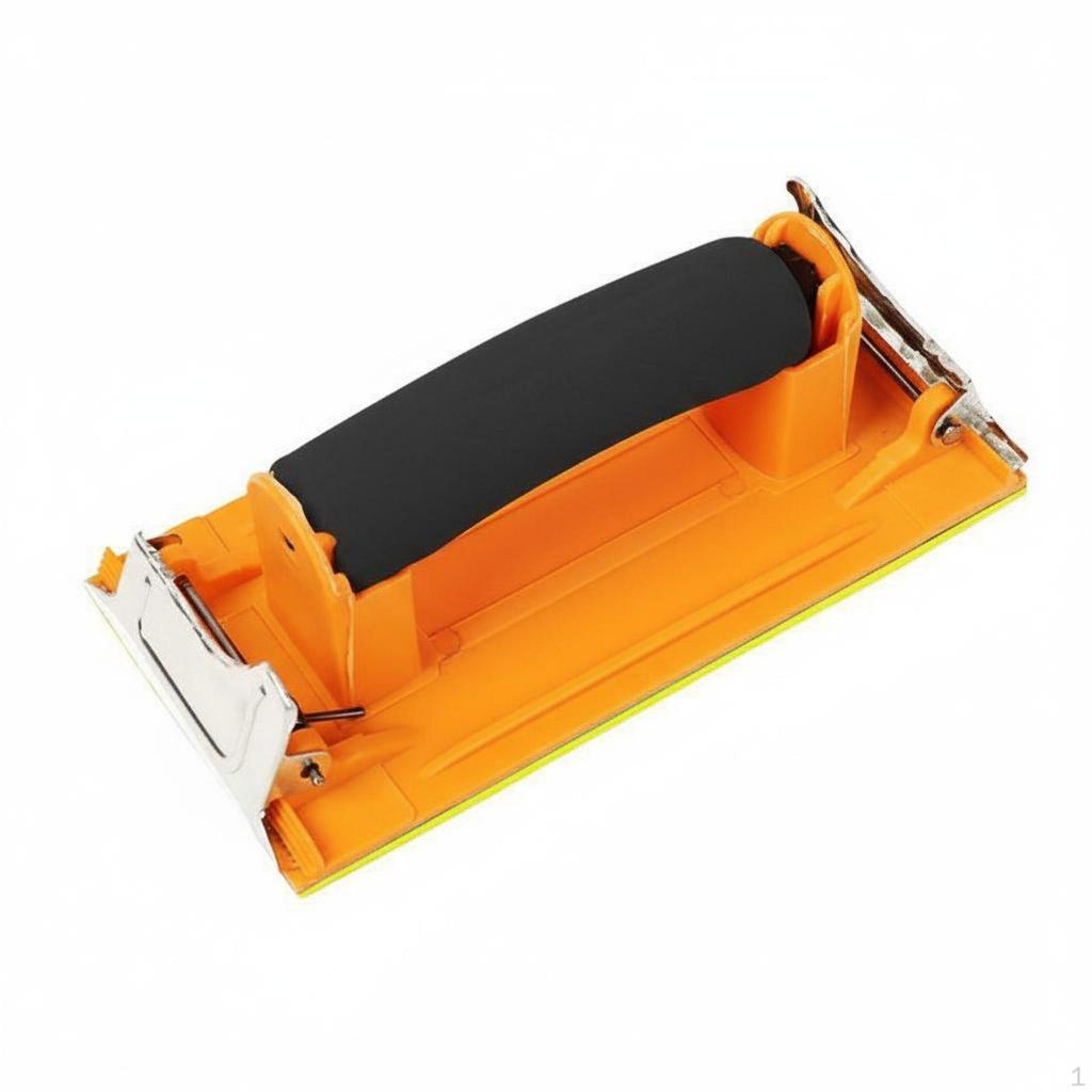 Sanding Paper Holder Comfort Grip Handle Manual Hand Sander Easy to Use Carpentry for DIY