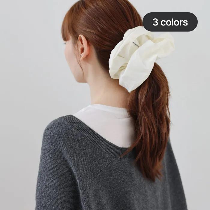 puff scrunchie (3colors)