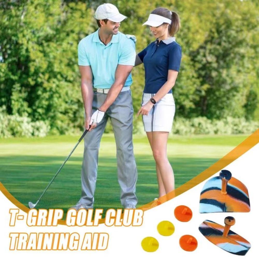 Enhanced Ball Control Golf Magic Stick Correct Posture T-shaped Grip Golf  Outdoor Indoor