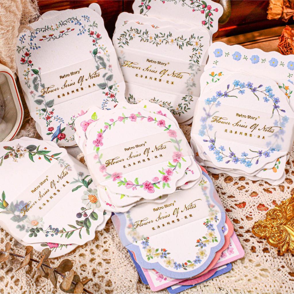 RetroStory Floral Bookmark & Card Craft Pack
